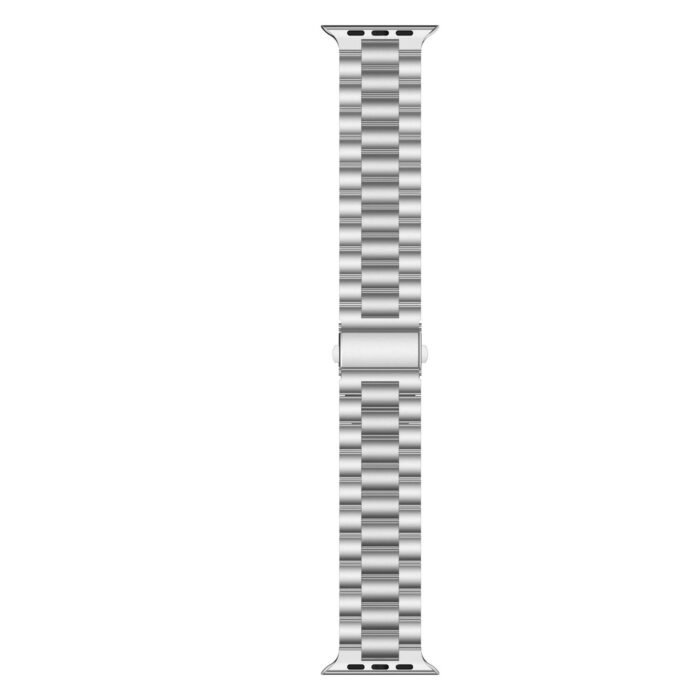 Silver-5.jpg Apple Metal New Stainless Band 42/44/45 mm - Silver - Image 5