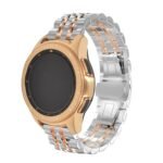 Stainless Steel Band Silver With Two Lines Rose Gold 22 mm - Image 6