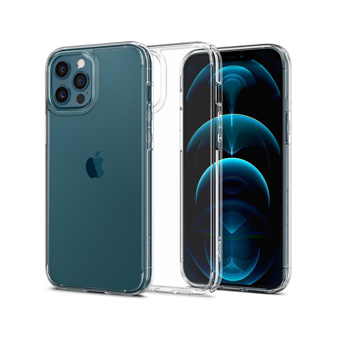 Spigen-Ultra-Hybrid-Case-for-iPhone-12-Pro-Max-1.jpg Spigen Ultra Hybrid Case for iPhone 12 Pro Max - Transparent - Image 1