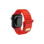 Sports Silicone Strap for Apple Watch 42/44/45/49mm - Red