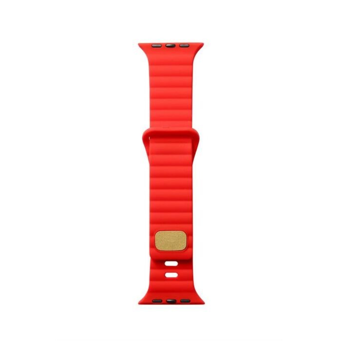 Sports Silicone Strap for Apple Watch 42/44/45/49mm - Red - Image 2