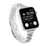 Stainless Steel Slim Wrist Barcelet for Apple Watch 42 / 44 / 45 mm - Silver - Image 3