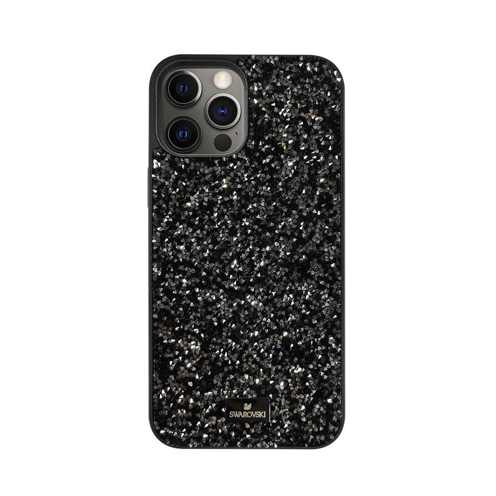 Swarovski-Glam-Rock-case-for-iPhone-12-Pro-Max-6.7-Black-Silver-1.jpg Swarovski Glam Rock case for iPhone 12 Pro Max 6.7 - Black & Silver - Image 1