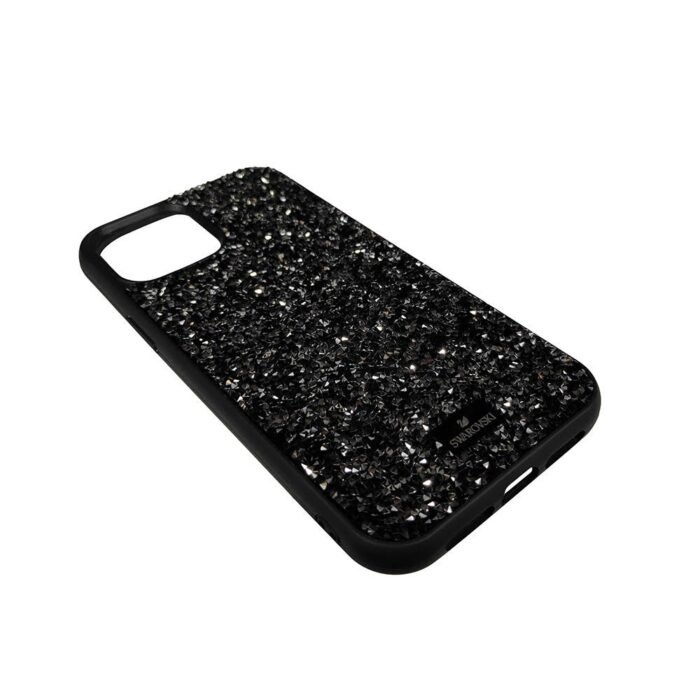 Swarovski Glam Rock case for iPhone 12 Pro Max 6.7 - Black & Silver - Image 6