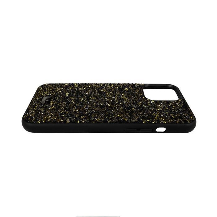 Swarovski Glam Rock case for iPhone 12 Pro Max 6.7 – Black & Gold - Image 5