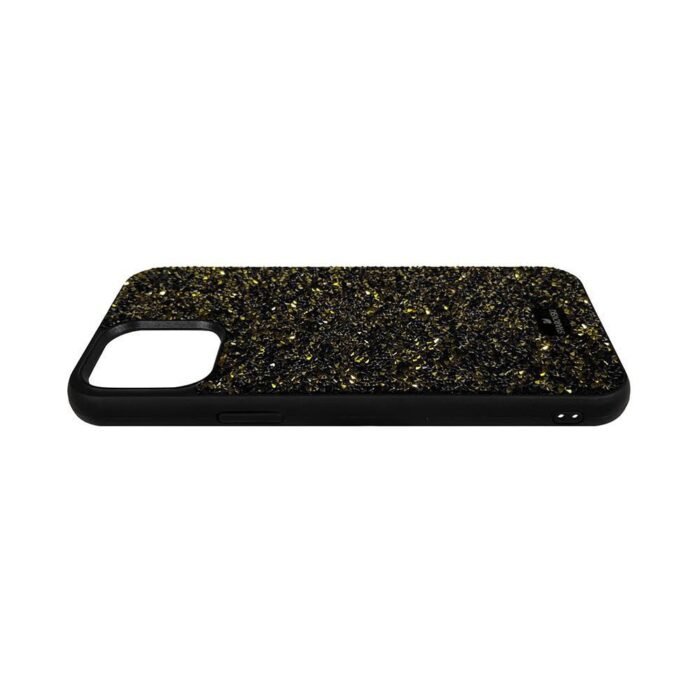 Swarovski Glam Rock case for iPhone 12 Pro Max 6.7 – Black & Gold - Image 6