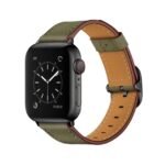 New Nubuck Band with Black Lock 44/45mm - Army Green