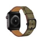 New Nubuck Band with Black Lock 44/45mm - Army Green - Image 2
