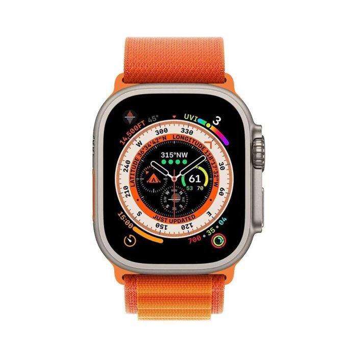 Alpine Loop Strap for Apple Watch 42/44/45/49mm - Orange - Image 2