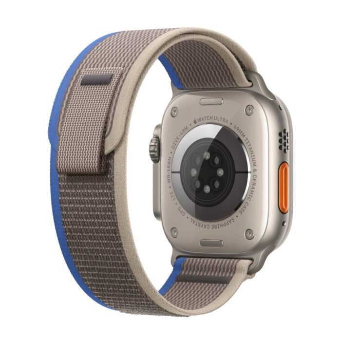 Trail Loop Band For Apple Watch 42/44/45/49mm - Blue & Gray - Image 3