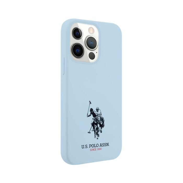 US POLO ASSN TPU Case for iPhone 13 Pro Max - Blue - Image 2