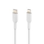 Belkin BoostCharge USB-C to Lightning Cable (1m  3.3ft, White)