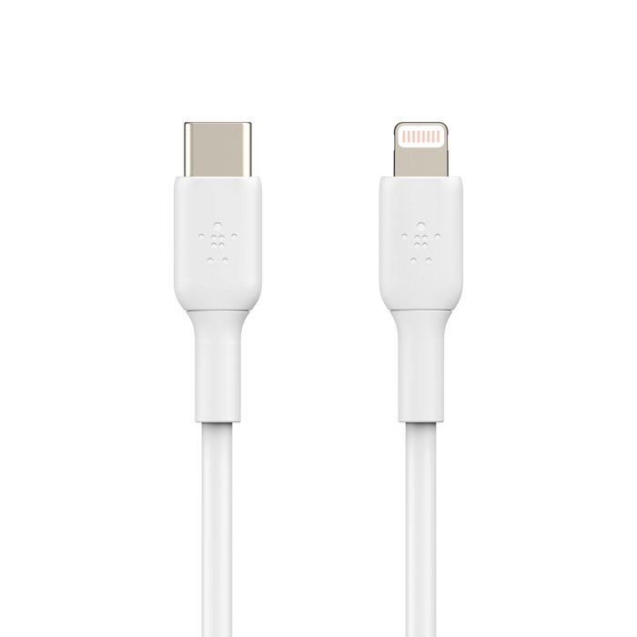 USB-C-to-Lightning-Cable-1m-White-2.jpg Belkin BoostCharge USB-C to Lightning Cable (1m  3.3ft, White) - Image 3