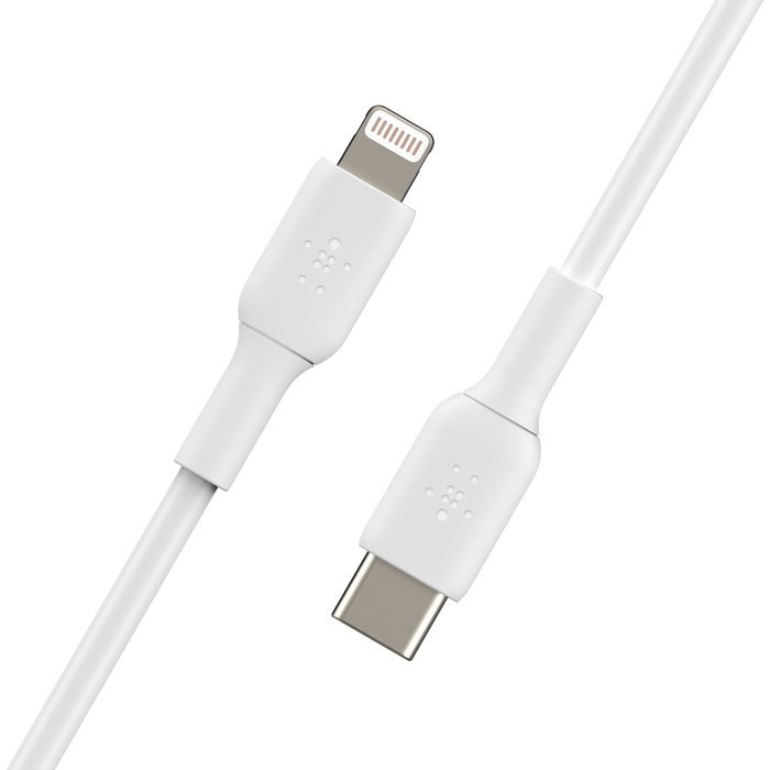 USB-C-to-Lightning-Cable-1m-White-3.jpg Belkin BoostCharge USB-C to Lightning Cable (1m  3.3ft, White) - Image 2