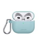 Usams Silicone Protective Cover for AirPods 3 - Light Green
