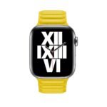 VPG Apple Watch Band Pierre Series 42/44/45mm Yellow - Image 2