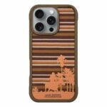 Santa Barbara Elijah Series Leather Case iPhone 16 Pro Max -Brown