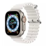Ocean Silicone Strap for Apple Watch 42/44/45/49mm - White