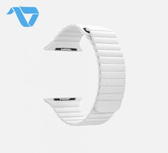 ⁦Apple Leather Loop  42/44/45 mm White⁩ - الصورة ⁦3⁩