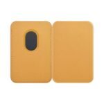 WK Design Magnetic Card Wallet Case for iPhone (MagSafe Compatible) Yellow - Image 2