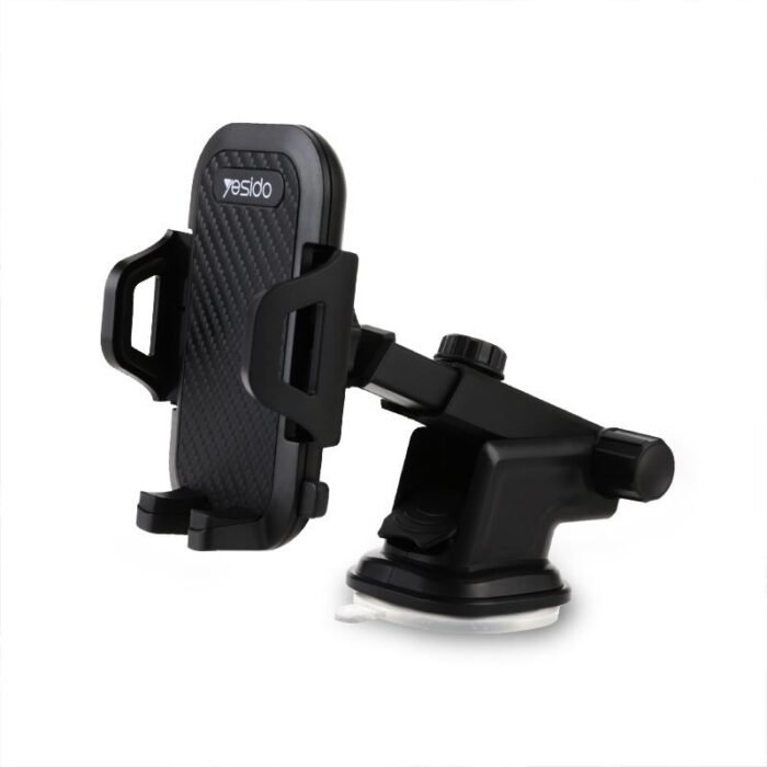 Yesido-C23-Phone-Holder-Automatic-Clip-Stand-Dashboard-1.jpg Yesido C23 Phone Holder Automatic Clip Stand Dashboard - Image 1