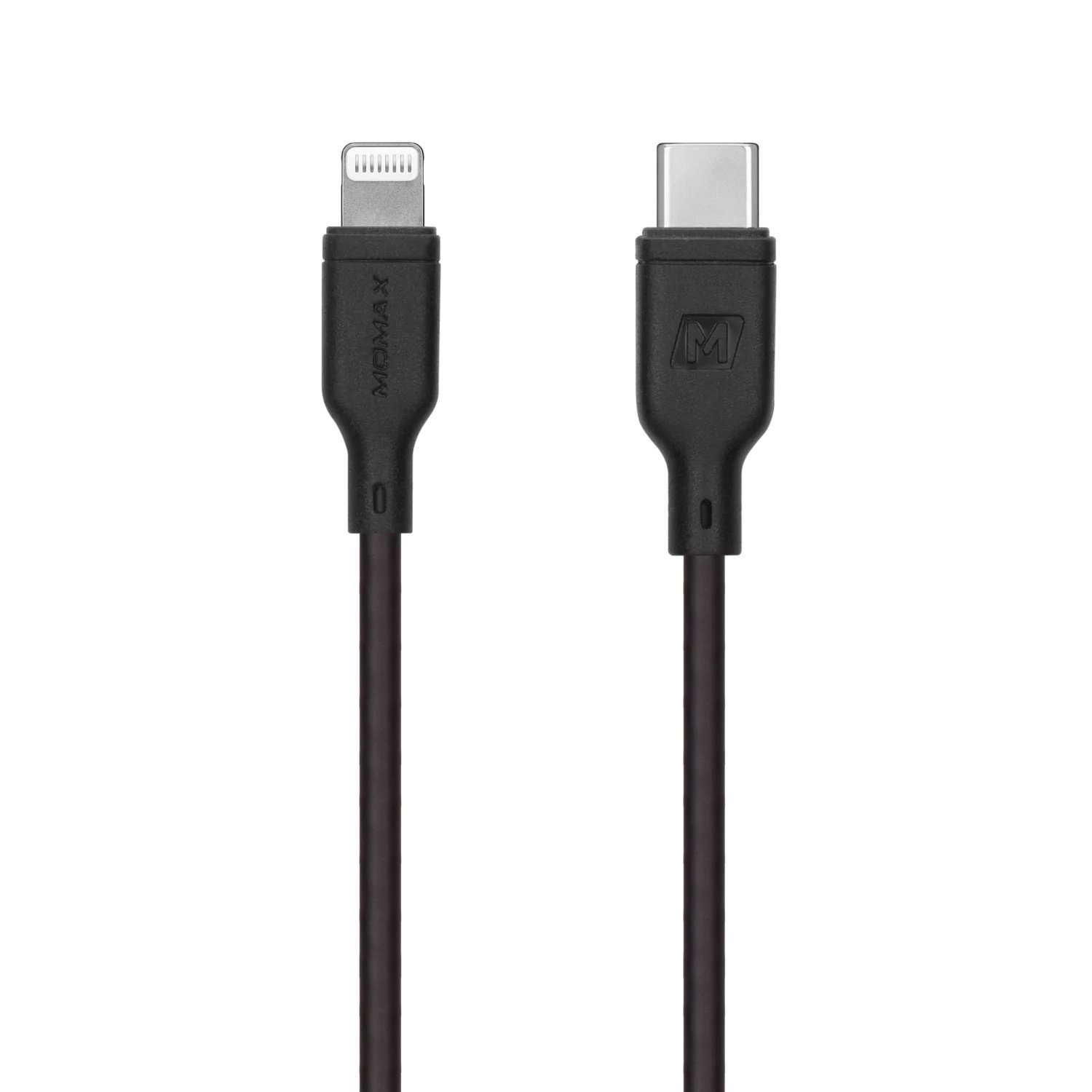 Zero-Type-C-to-Lightning-Fast-Charging-Cable-1-1.jpg Momax Zero Type C to Lightning Fast Charging Cable (1.2M) - Black - Image 1