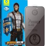 Blueo HD 2.5D Privacy Tempered Glass Screen Protector for iPhone 16