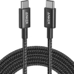 Anker Nylon Cable 322 USB-C to USB-C - 6ft - 60W - Black | A8753H11