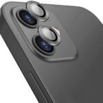 Camera Lens Protector for iPhone 11& iPhone 12  6.1 inch - Black