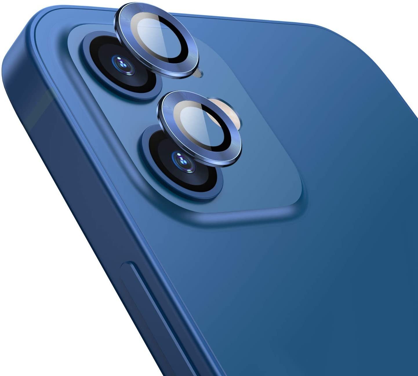 blue-2.jpg Camera Lens Protector for iPhone 11& iPhone 12 6.1 inch - Blue - Image 1