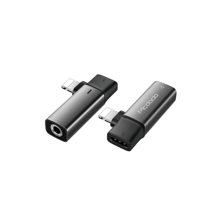 Mcdodo CA-621 Lightning To Lightning And DC 3.5mm Adapter - Image 2