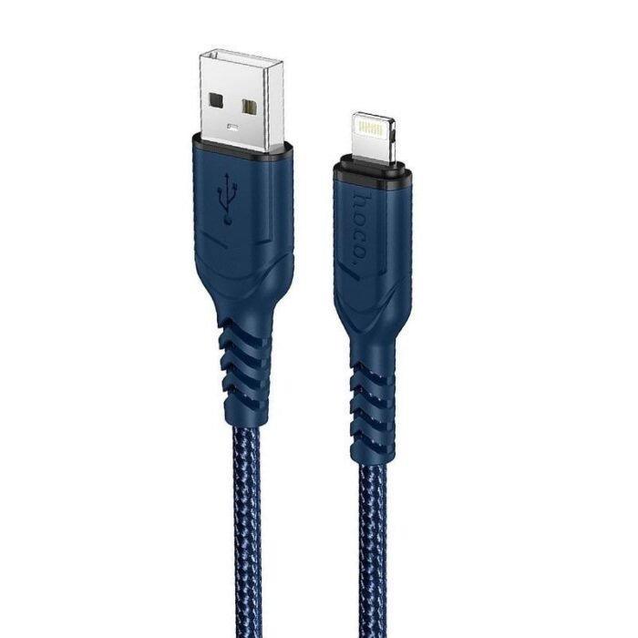 hoco X59 charging cable lightning 1m Blue - Image 2