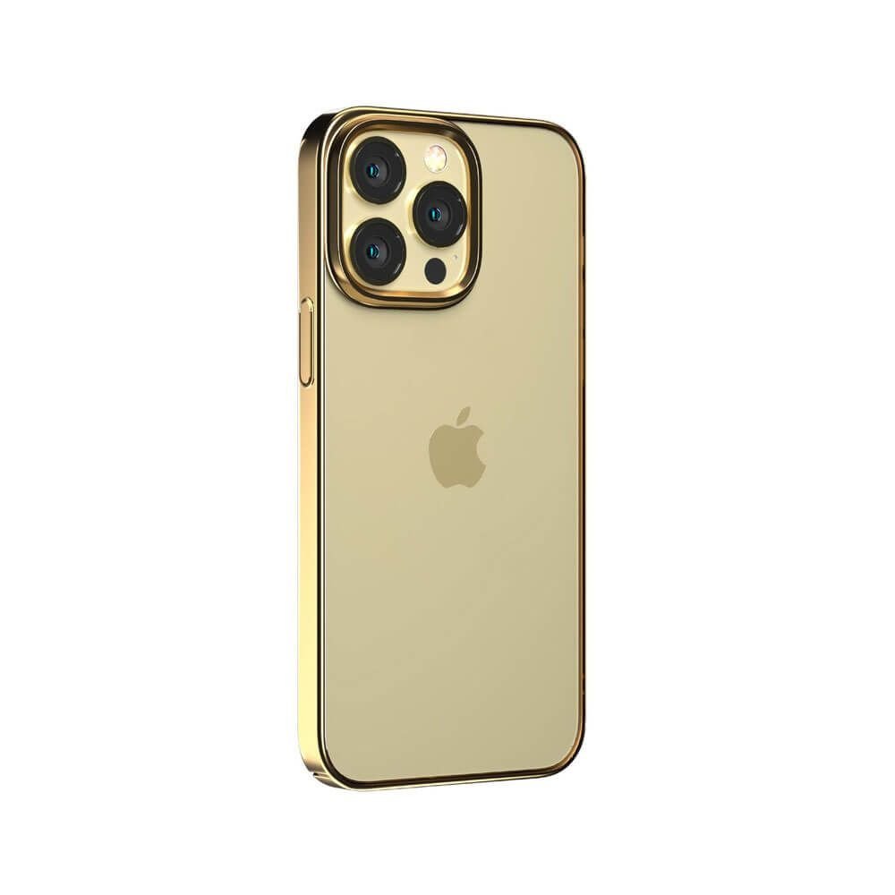 ce112-1min_3.jpg Devia Glimmer Series Protective Case for iPhone 14 Pro Max (6.7") - Gold - Image 1
