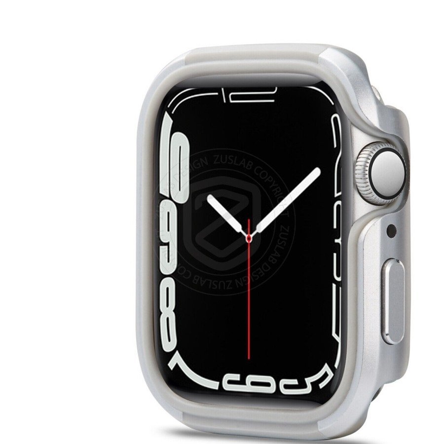 ce3c875a-f4a5-4ddf-a0fb-d1dc6be89ea9.jpg Coteci Apple Watchs10 Aluminum Alloy+Tpu Case For Apple Watch sliver 46mm - Image 1