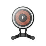 WIWU CH-309 TRANSPARENT MAGNETIC WIRELESS CHARGING CAR MOUNT - BLACK - Image 4