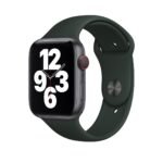 New Silicone Sport Band for Apple Watch 42/44/45mm - Dark Green