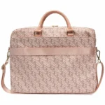 GUESS BAG GUCB15HGCFSEP 16 " GCUBE STRIPES Pink - Image 3