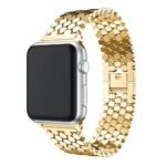 Apple Watch Stainless Steel Fish Scale Band 42/44 mm -  Gold