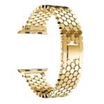 Apple Watch Stainless Steel Fish Scale Band 42/44 mm -  Gold - Image 2