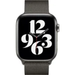 WIWU Minalo Stainless Steel For iWatch Band 42-44MM Black - Image 3