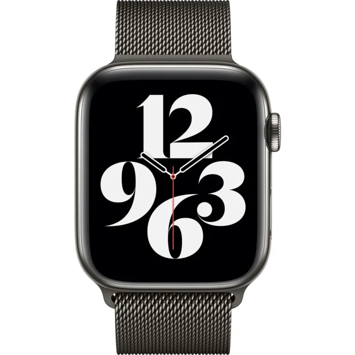 WIWU Minalo Stainless Steel For iWatch Band 42-44MM Black - Image 3