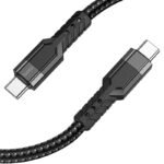 Hoco U110 Cable USB Type C to Type C  60W 1.2 m Black