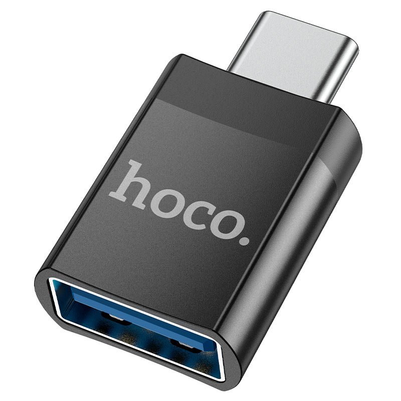 hoco-ua17-type-c-male-to-usb-female-usb3-adapter.jpg HOCO ADAPTER TYPE-C MALE TO USB 3.0 FEMALE UA17 - Image 1