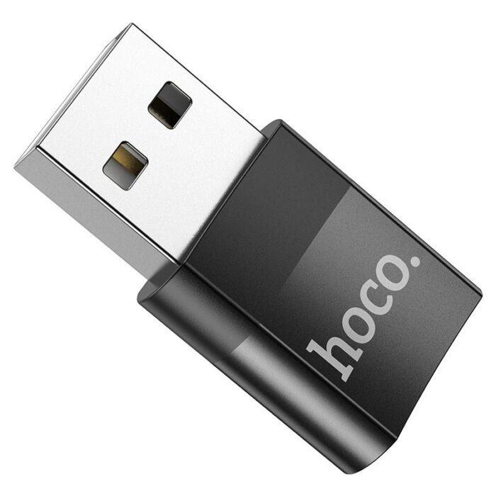 Adapter Hhoco UA17, (USB type C to USB 2.0 type A, USB type-A, USB type C, gray) - Image 2