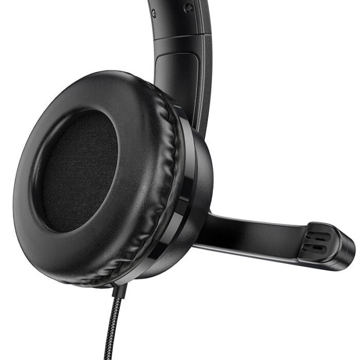 HOCO W103 Magic tour gaming headphones Black - Image 3