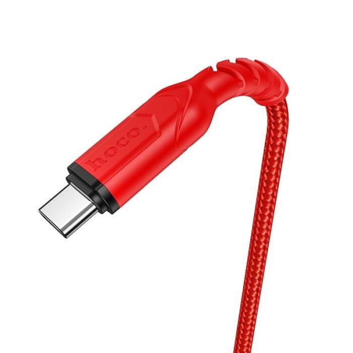 hoco X59 charging cable type-c 1m Red - Image 2