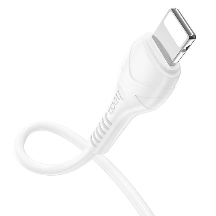 Hoco X37 27 Watt USB-C to Lightning Cable 1 Meter White - Image 4