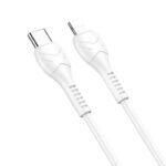 Hoco X37 27 Watt USB-C to Lightning Cable 1 Meter White - Image 2