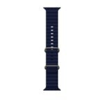 Ocean Silicone Strap for Apple Watch 42/44/45/49mm - Navy - Image 2
