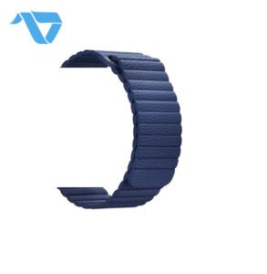 ⁦Apple Leather Loop  42/44/45 mm - Blue⁩ - الصورة ⁦2⁩